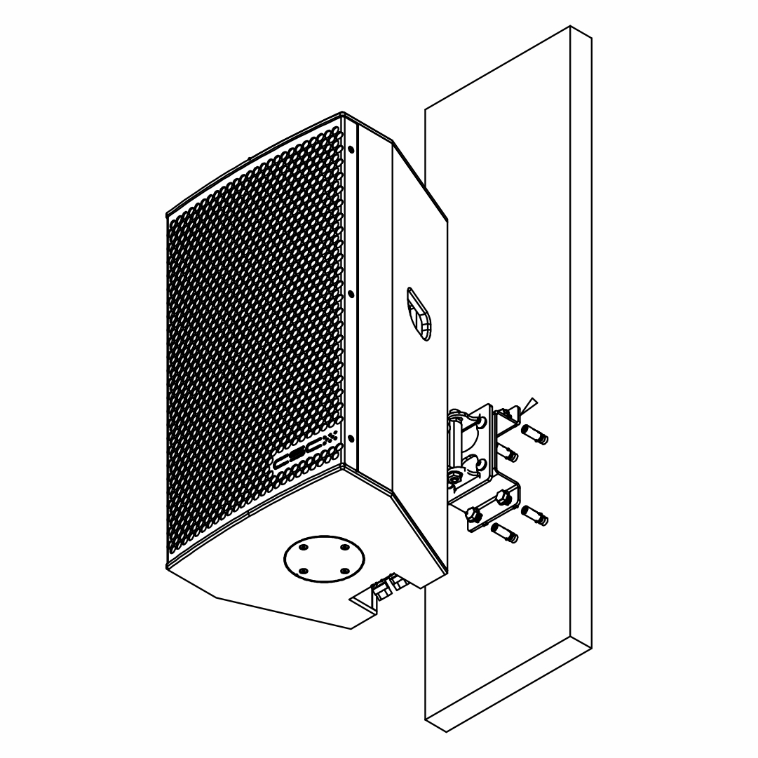 ST 12 mk2 / ST 12t – Wall Mounting